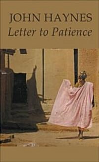 Letter to Patience (Paperback)