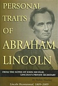 Personal Traits of Abraham Lincoln (Paperback)