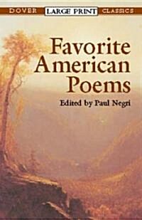 Favorite American Poems (Paperback)