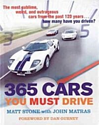 365 Cars You Must Drive (Paperback)