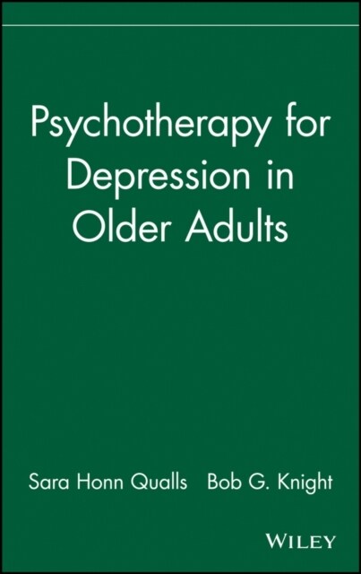 Psychotherapy for Depression in Older Adults (Hardcover)