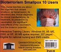 Bioterrorism Smallpox, 10 Users (Software)