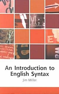 An Introduction to English Syntax (Paperback)