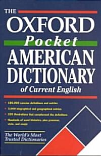 The Pocket Oxford American Dictionary of Current English (Paperback)