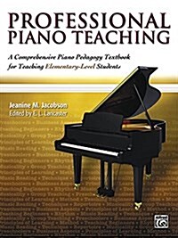 Professional Piano Teaching, Book 1 (Paperback)