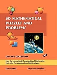 [중고] 50 Mathematical Puzzles and Problems, Orange (Paperback)