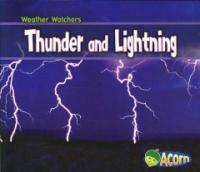 Thunder And Lightning (Paperback)