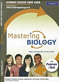 Biology of Humans Masteringbiology Standalone Access Card (Pass Code, 4th)