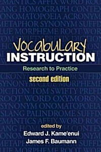 Vocabulary Instruction: Research to Practice (Paperback, 2)