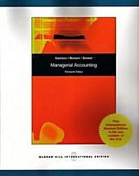 [중고] Managerial Accounting