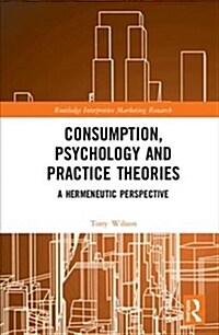 Consumption, Psychology and Practice Theories : A Hermeneutic Perspective (Hardcover)