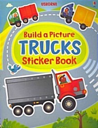 Build a Picture Sticker Trucks (Paperback, New)