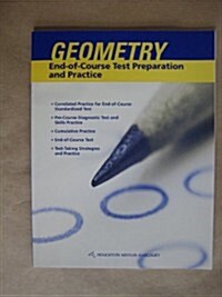 Geometry End of Course Test Prep and Prac Workbook Grade 10 (Paperback)