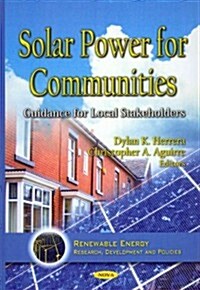 Solar Power for Communities (Hardcover)