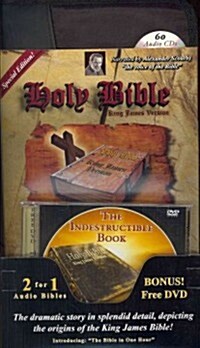 Scourby Complete Audio Bible-KJV [With Bible on MP3 Disks and The Indestructable Book] (Audio CD)