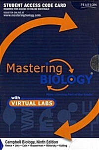 Mastering Biology with Virtual Lab Code Card Only (Pass Code, Student)