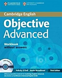Objective Advanced Workbook Without Answers with Audio CD (Hardcover, 3, Revised)