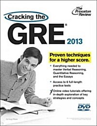 Cracking the GRE 2013 (Paperback, DVD)