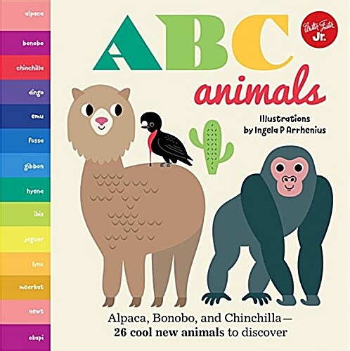 Little Concepts: ABC Animals: Alpaca, Bonobo, and Chinchilla - 26 Cool New Animals to Discover (Board Books)