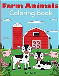 Farm Animals Coloring Book (Paperback)