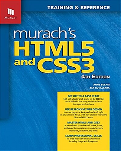 Murachs Html5 and Css3, 4th Edition (Paperback, 4)