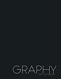 Graphy Art Notebook: Graph Paper Notebook 8.5 X 11: Square Grid Paper (Paperback)