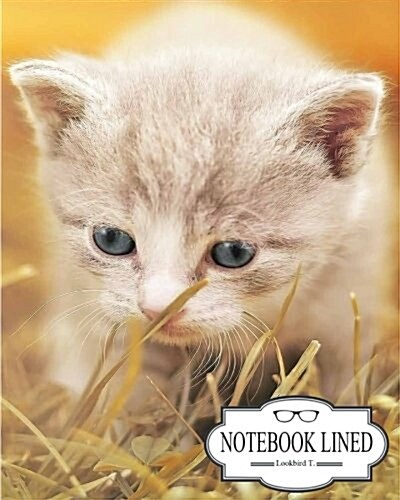 Notebook: Cat and Grass 1: Notebook Journal Diary, 120 pages, 8 x 10 (Notebook Lined, Blank No Lined) (Paperback)