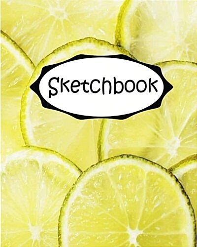 Sketchbook: Lime: Socute: 110 Pages of 8 X 10 Blank Paper for Drawing (Sketchbooks) (Paperback)