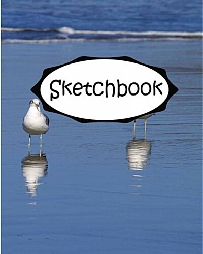 Sketchbook: Seagulls: Socute: 110 Pages of 8 x 10 Blank Paper for Drawing (Sketchbooks) (Paperback)