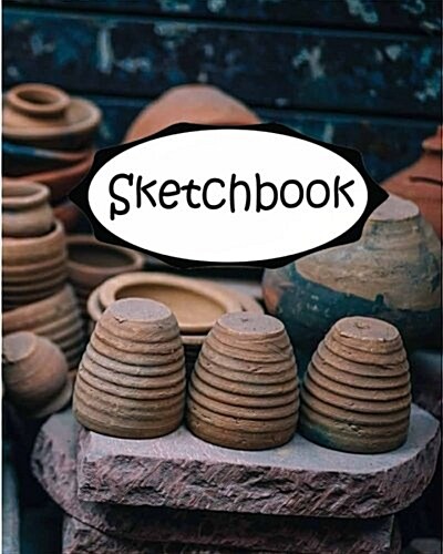 Sketchbook: Earthenware 1: Socute: 110 Pages of 8 X 10 Blank Paper for Drawing (Sketchbooks) (Paperback)