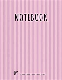 Notebook: The Blank book White Paper with Line for writing journal diary Perfect Gift 8.5X11 120 Pages (blank books for kids t (Paperback)