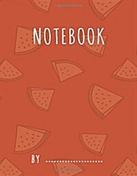 Notebook: The Blank Book White Paper with Line for Writing Journal Diary Perfect Gift 8.5x11 120 Pages (Blank Books for Kids t (Paperback)