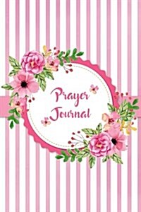 Prayer Journal Notebook Ring of Flowers: A Faith Journal to Record and Reflect on Your Daily Prayers and Thoughts, Handy Compact Size. (Paperback)