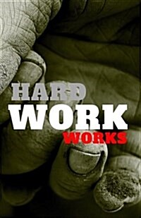 Hard Work Works: Dot Grid Blank Journal, 120 Pages Grid Dotted Matrix A5 Notebook, Life Journal (Paperback)