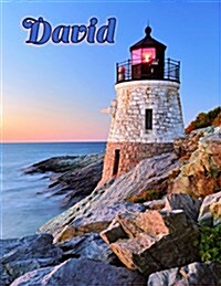 David: Personalized Address Book, Large Print, 8 1/2 x 11 (Paperback)