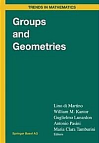 [중고] Groups and Geometries (Hardcover)