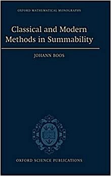 [중고] Classical and Modern Methods in Summability (Hardcover)