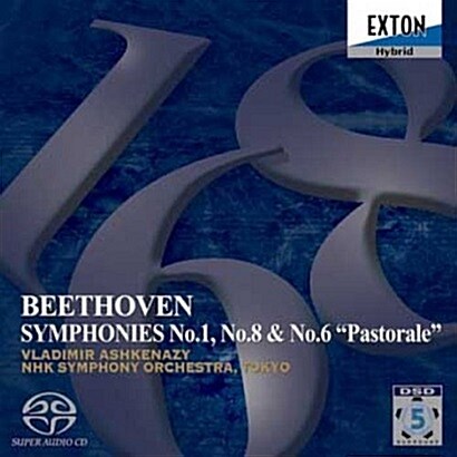 [수입] 베토벤 : 교향곡 1, 6 & 8번 [2SACD Hybrid]