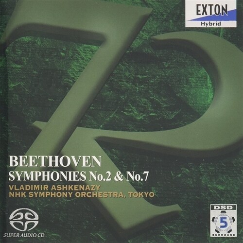 [수입] 베토벤 : 교향곡 2, 7번 [SACD Hybrid]