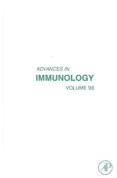 [중고] Advances in Immunology (Hardcover)