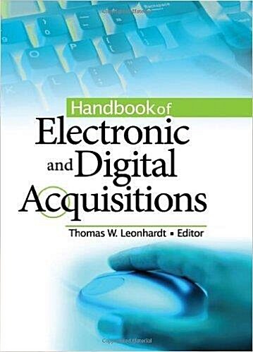 [중고] Handbook of Electronic And Digital Acquisitions (Hardcover)