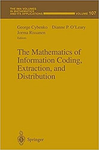 [중고] The Mathematics of Information Coding, Extraction and Distribution (Hardcover, 1999)