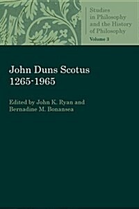 John Duns Scotus 1265-1965 (Paperback)