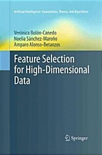 Feature Selection for High-Dimensional Data (Paperback, Softcover Repri)