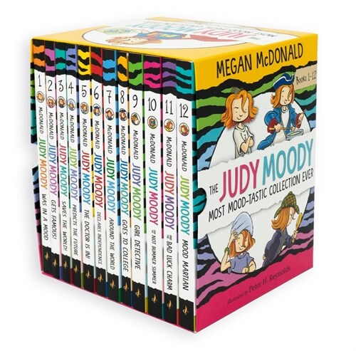 The Judy Moody Most Mood-Tastic Collection Ever: Books 1-12 (Paperback 12권)