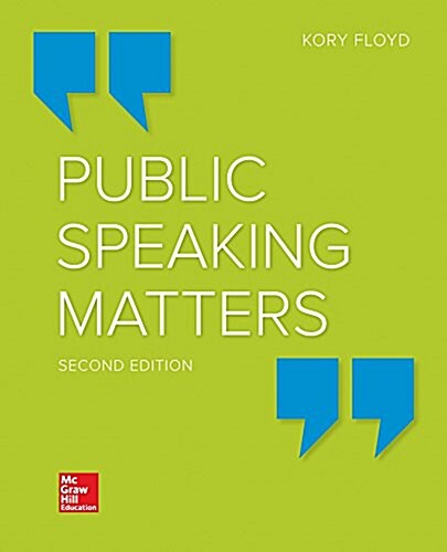 Public Speaking Matters (Unbound, 2nd)