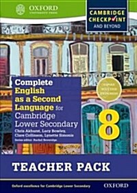 Complete English as a Second Language for Cambridge Lower Secondary Teacher Pack 8 (Package)