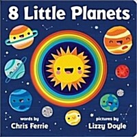 [중고] 8 Little Planets (Board Books)