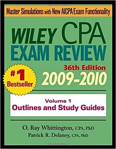[중고] Wiley CPA Exam Review 2009-2010 (Paperback, 36 Rev ed)