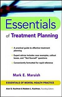 Essentials of Treatment Planning (Paperback)